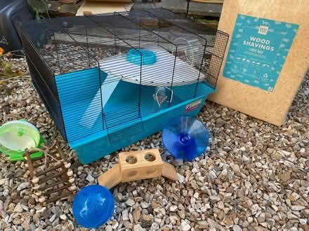 Photo of free 2 hamster cages plus toys (Ashton Gate) #1