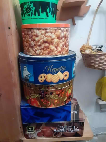 Photo of free Cookie tins (Jamaica Plain) #1