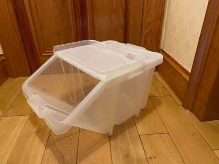 Photo of free Large plastic box (AB25) #2