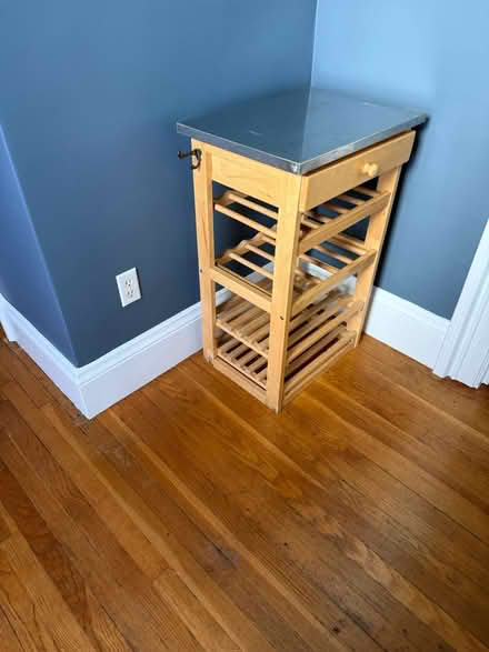 Photo of free Small kitchen work table (Brookline Village) #2