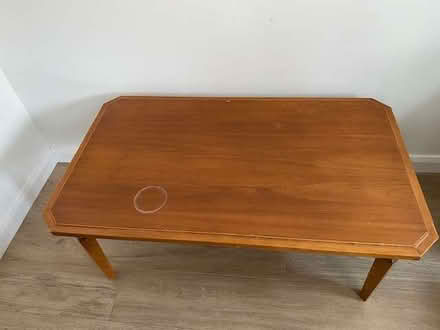 Photo of free Wooden coffee table (Weybridge KT13) #2