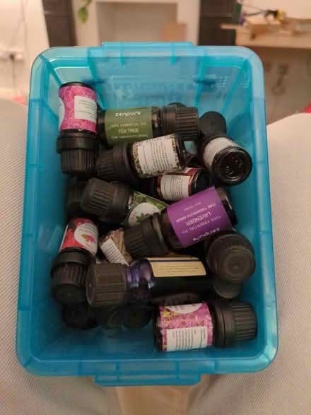 Photo of free Box of essential oils (Chesterfield S40) #1