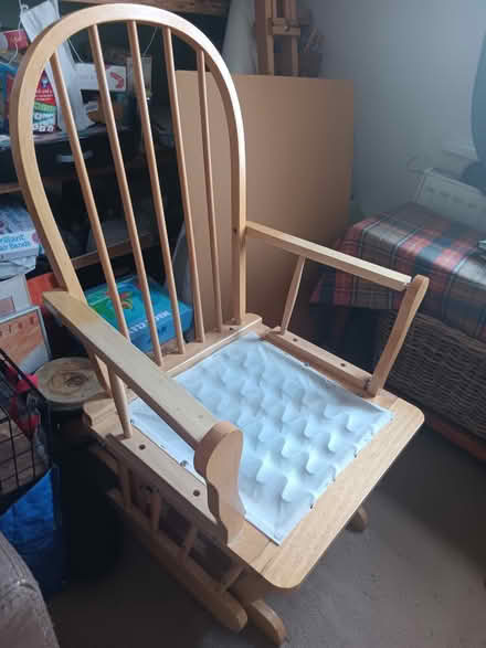 Photo of free Nursing rocking chair and stool (SE24) #2