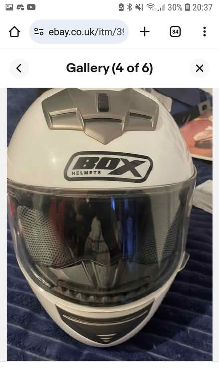 Photo of Motorbike helmet (Mill Rd/Romsey End CB1) #2
