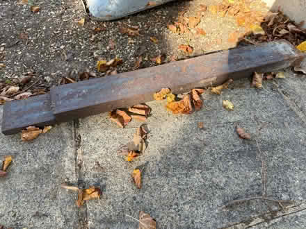 Photo of free Metal bars (2 units) (Cheam SM2) #1