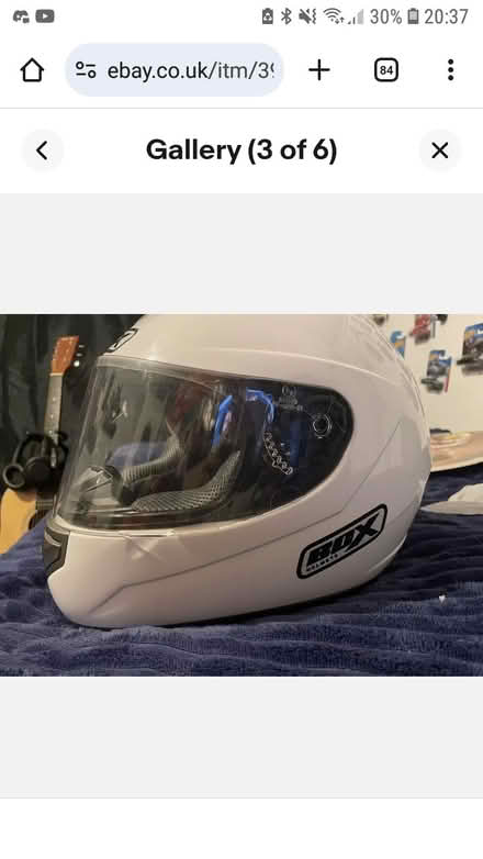 Photo of Motorbike helmet (Mill Rd/Romsey End CB1) #1
