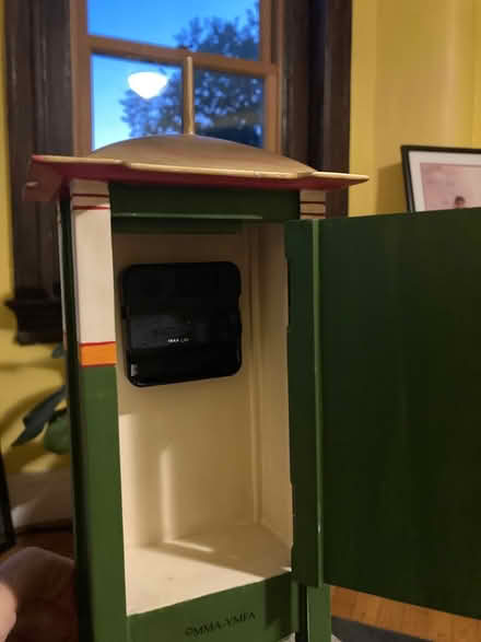 Photo of free Non-working Folk Art Clock (Mt. Pleasant DC) #2