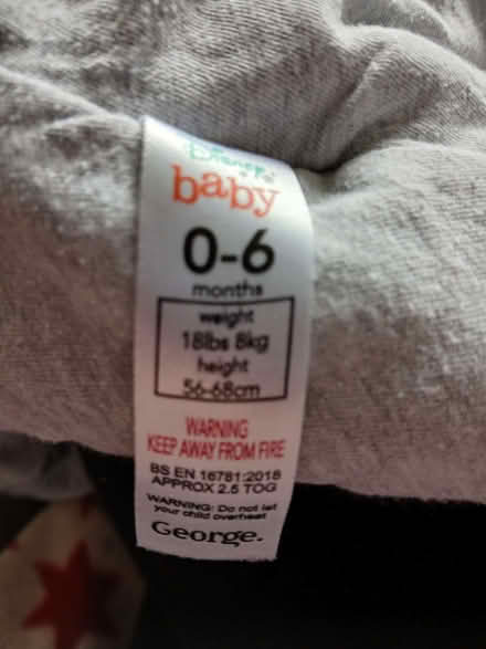 Photo of free Sleeping bag 0-6 months. (West Hill TN34) #2