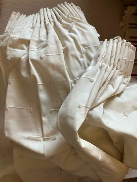 Photo of free Cream curtains x 2 (City of Bristol BS2) #1