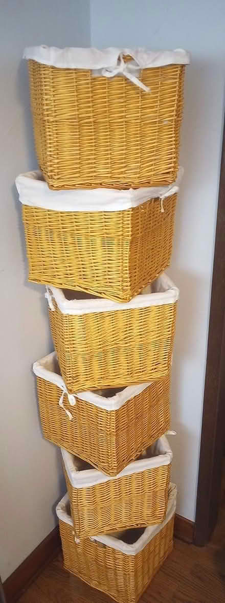 Photo of free wicker storage baskets (Central Seattle) #1