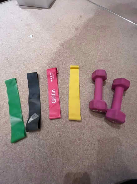Photo of free Weights and weight bands (Islington N1) #1