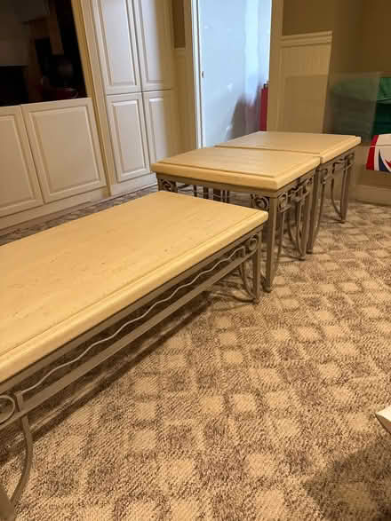 Photo of free Coffe table and side tables (Glenmoore) #3
