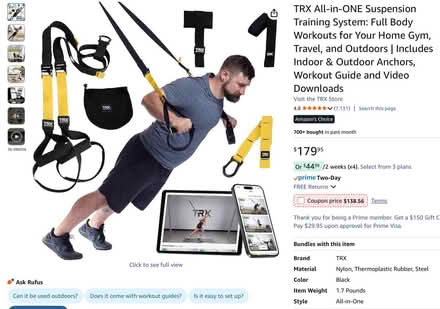 Photo of free TRX All in One System (Olde Providence neighborhood) #1