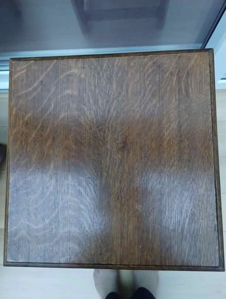 Photo of free Small wooden square table (B91 - Central Solihull) #1