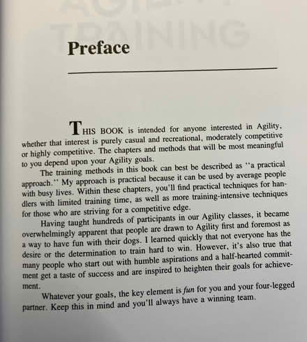 Photo of free Agility training for dogs book (Westcott, Dorking RH4) #3