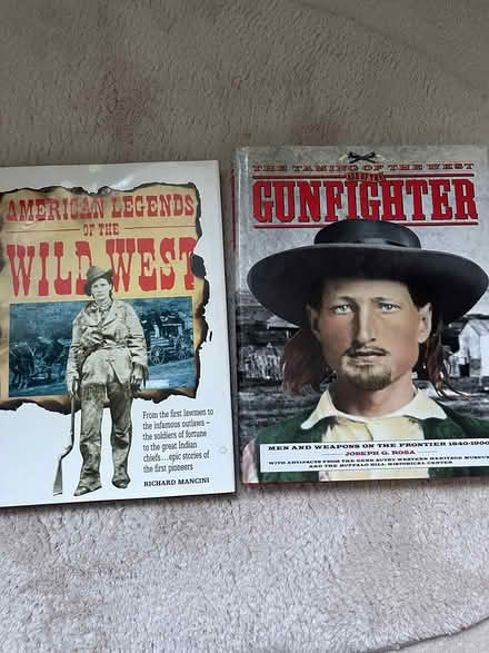 Photo of free Two Large American Wild West Books (Colinton Mains EH13) #1