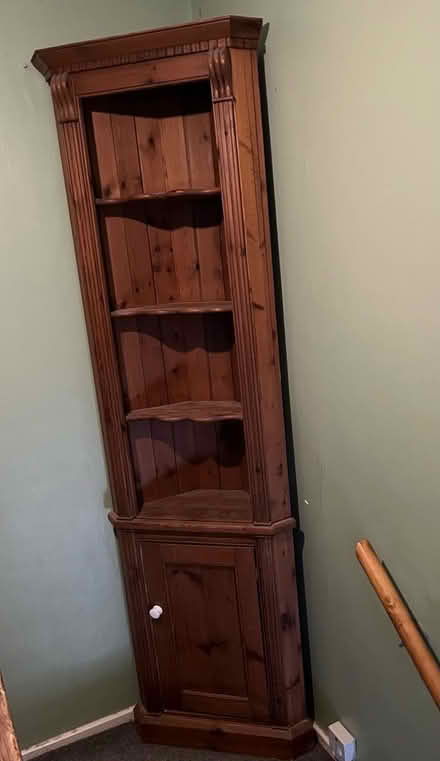 Photo of free Corner solid pine unit (Chells SG2) #1