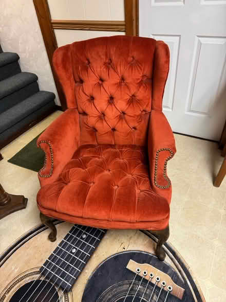 Photo of free Small wing back chair (West Bristol) #2