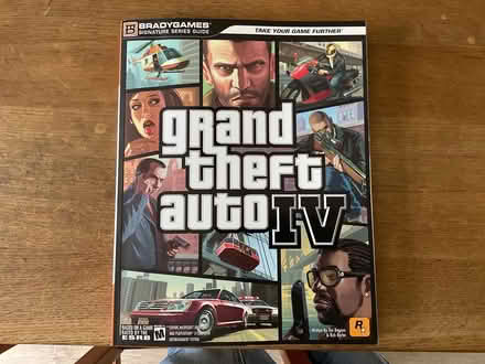 Photo of free Grand Theft Auto IV Book (GU18) #1