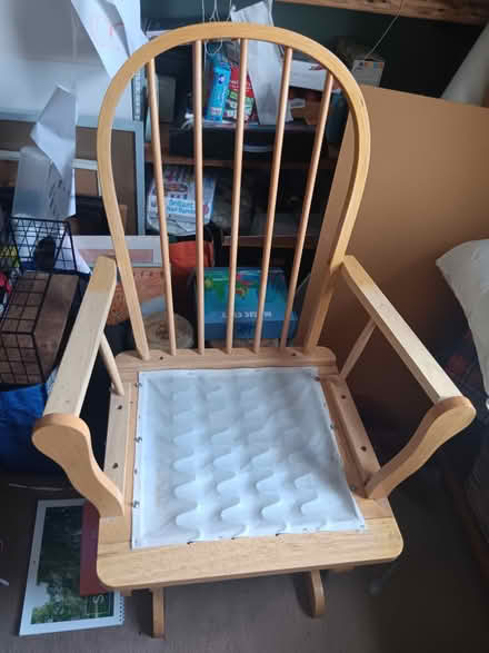 Photo of free Nursing rocking chair and stool (SE24) #1