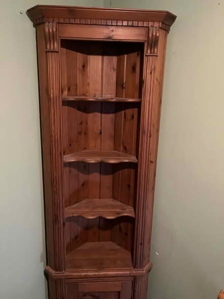 Photo of free Corner solid pine unit (Chells SG2) #2