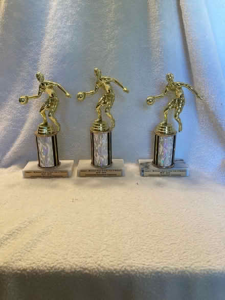 Photo of free 3 basketball trophies (Woburn) #1