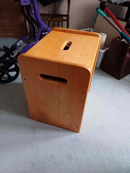 Photo of free Pine linen box. (Owlthorpe S20) #3