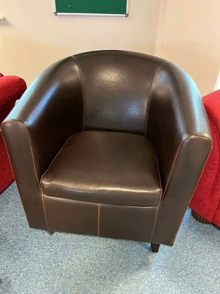 Photo of free 2 brown chairs (Trowbridge BA14) #2