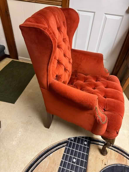 Photo of free Small wing back chair (West Bristol) #4