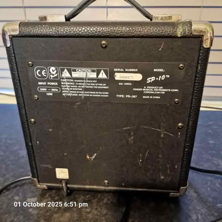 Photo of free Small guitar amplifier (Chester CH2) #2