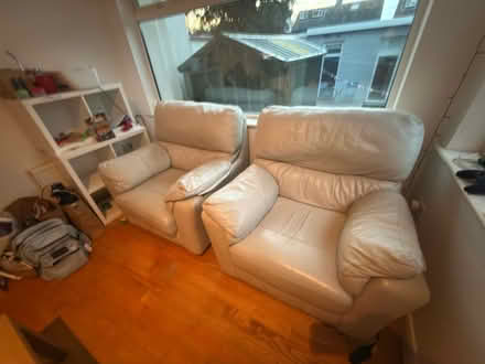 Photo of free Single seat leather couch (Dundrum) #3