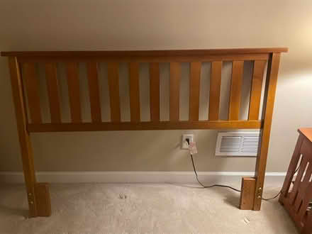 Photo of free Headboard and bed frame (Newtown) #2