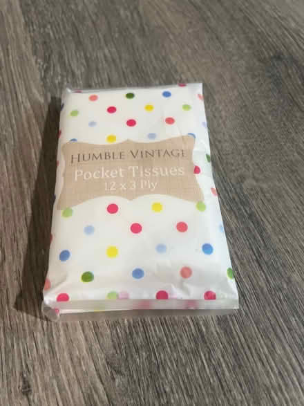 Photo of free Pocket Tissues. Unopened. (Southsea PO4) #1