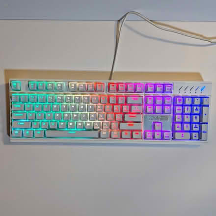 Photo of free Finicky** RGB keyboard (East Falls Church) #1