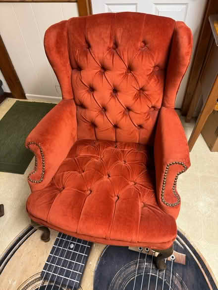 Photo of free Small wing back chair (West Bristol) #1