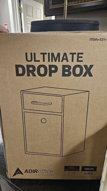 Photo of free Metal wall mailbox/dropbox (Flemington NJ) #3