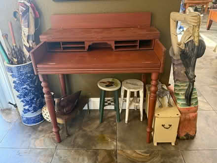 Photo of free Wood desk (Delray Beach) #1