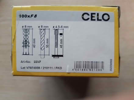 Photo of free CELO F8 expansion plugs (Fishbourne PO19) #2