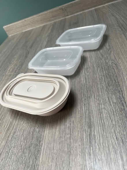 Photo of free 3 Plastic Tupperware containers. (Southsea PO4) #3