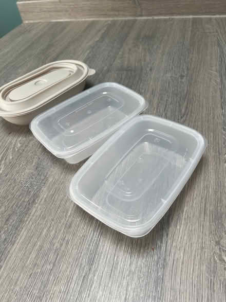 Photo of free 3 Plastic Tupperware containers. (Southsea PO4) #2