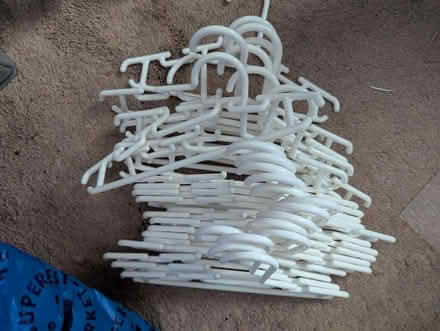 Photo of free About25 childrens clothing hangers (Leedom, Ridley park) #1