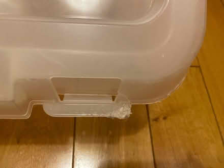 Photo of free Large plastic box (AB25) #3