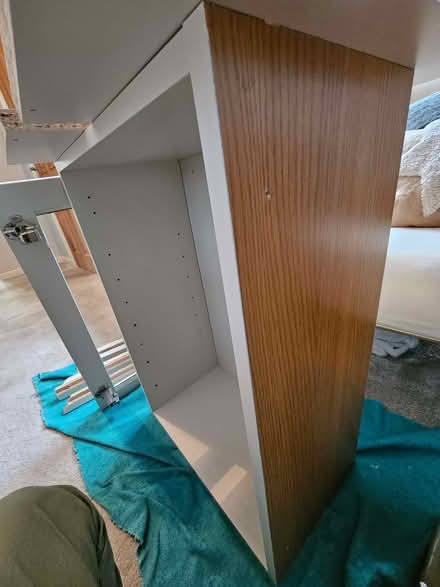 Photo of free Glazed front kitchen cabinet and wine rack (Kendal LA9) #2