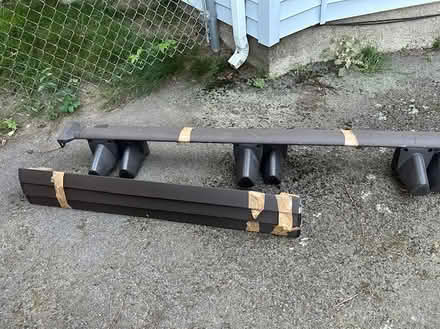 Photo of free Full-Size Bedframe (East Watertown) #1