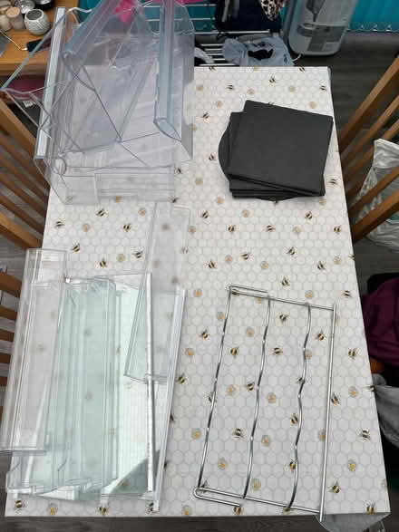 Photo of free Fridge freezer drawers and shelves (Newton Mearns G77) #1