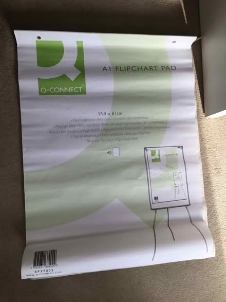 Photo of free Three pads of A1 flipchart paper (Bounds Green N11) #1