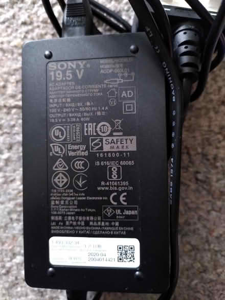Photo of free Sony AC adaptor (Ecclesall, S11) #1