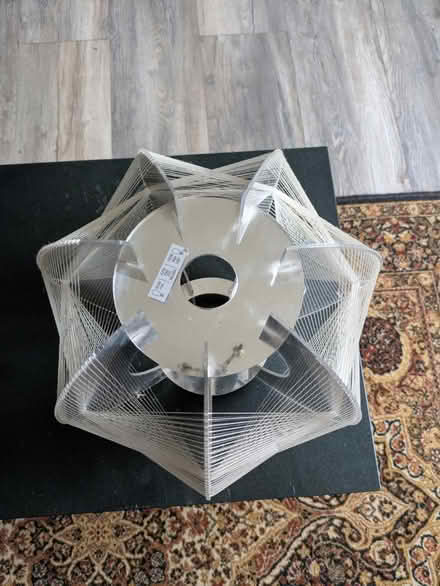 Photo of free Silver pendant lamp shade (Mosspark, Glasgow G52) #2