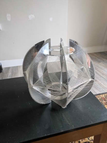 Photo of free Silver pendant lamp shade (Mosspark, Glasgow G52) #3