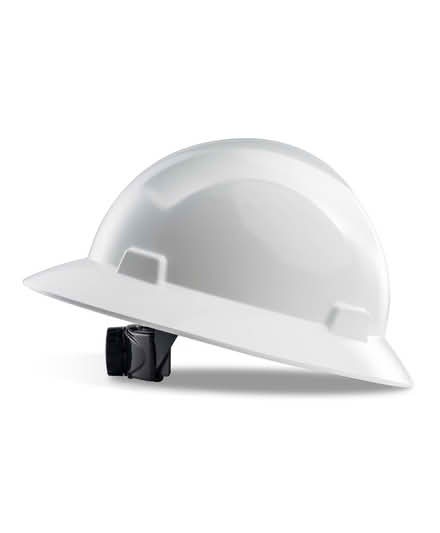 Photo of White Construction Hard Hat (prospect heights) #2